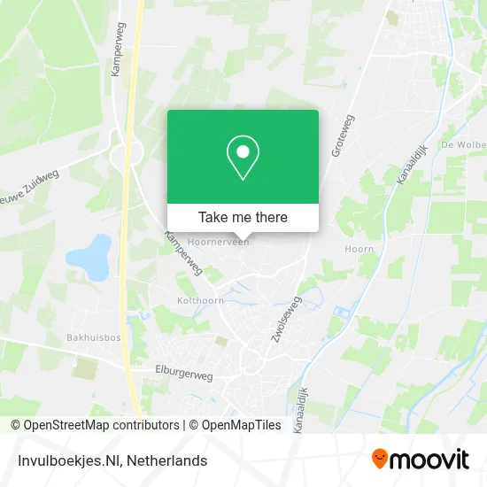 Invulboekjes.Nl map