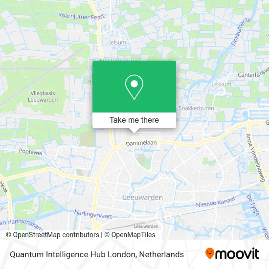 Quantum Intelligence Hub London map