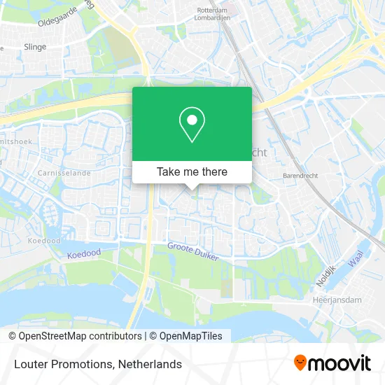 Louter Promotions map