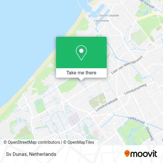 Sv Dunas map