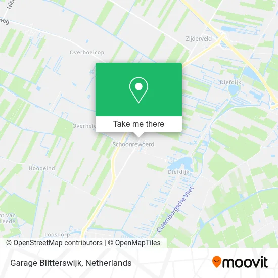 Garage Blitterswijk map
