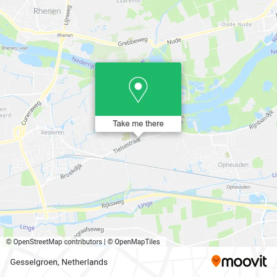 Gesselgroen map