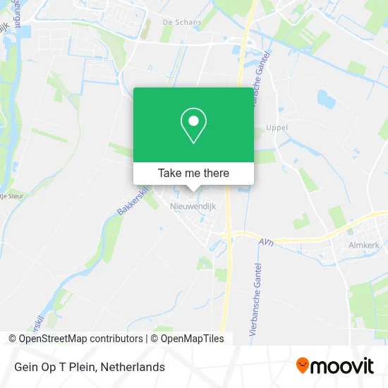 Gein Op T Plein map