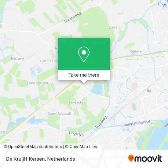 De Kruijff Kersen map