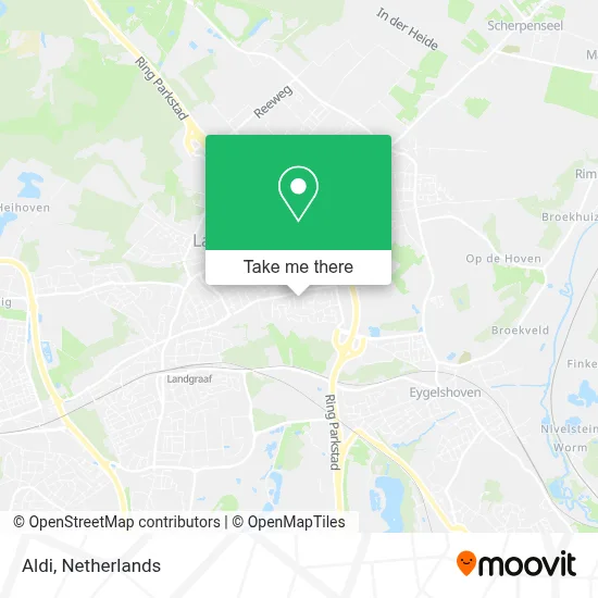 Aldi map