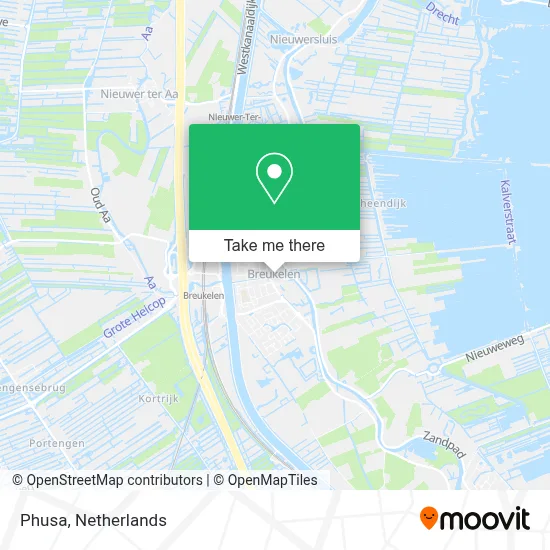 Phusa map