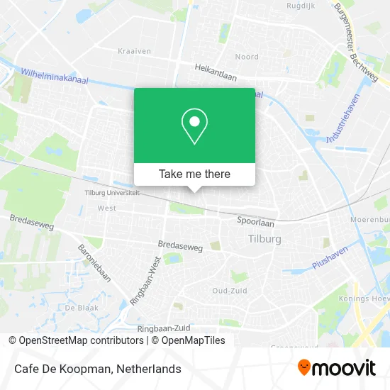 Cafe De Koopman map