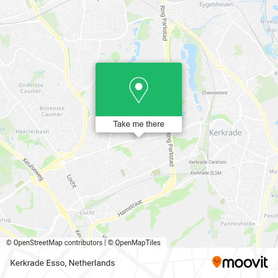 Kerkrade Esso map