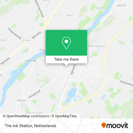 The Ink Station map
