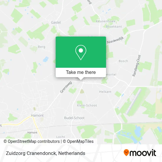 Zuidzorg Cranendonck map