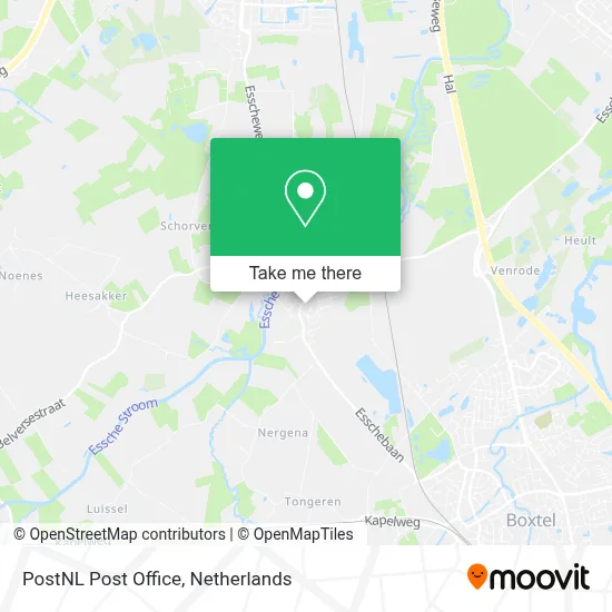 Postnl Postkantoor map