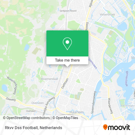 Rkvv Dss Football map