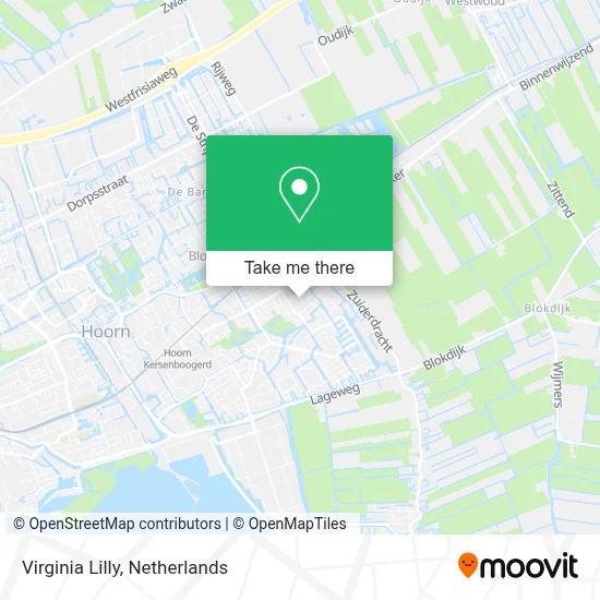 Virginia Lilly map