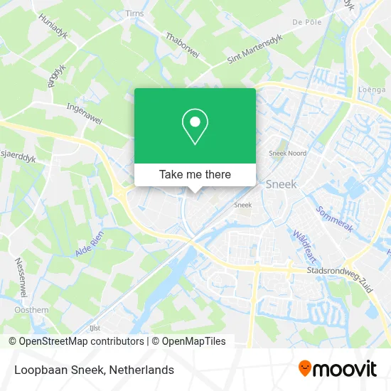 Loopbaan Sneek map