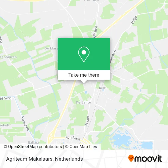 Agriteam Makelaars map