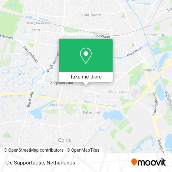 De Supportactie map