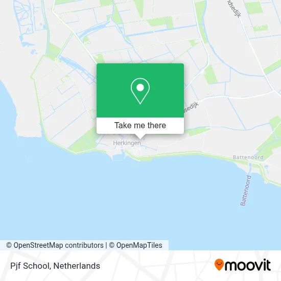 Pjf School map