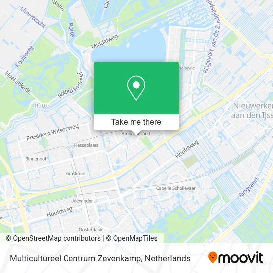 Multicultureel Centrum Zevenkamp map