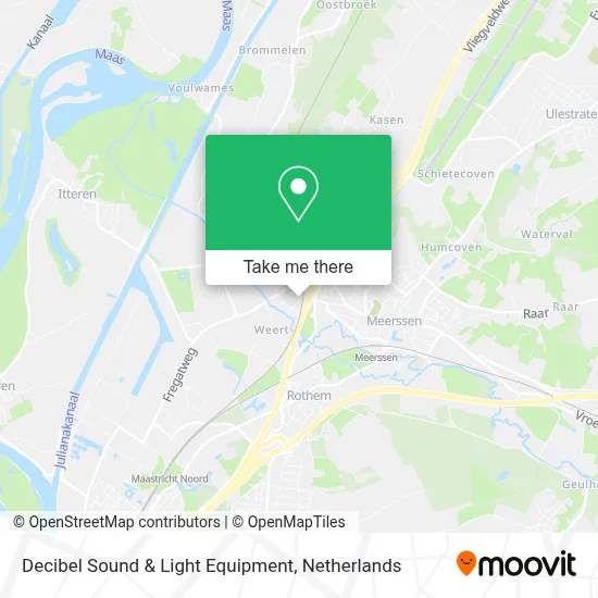 Decibel Sound & Light Equipment map