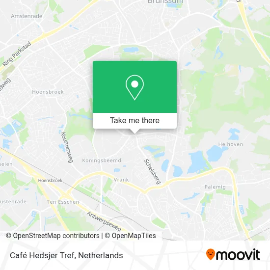 Café Hedsjer Tref map