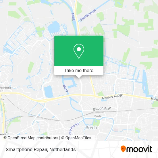 Smartphone Repair map