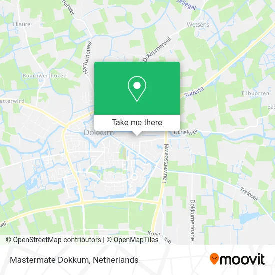 Mastermate Dokkum map