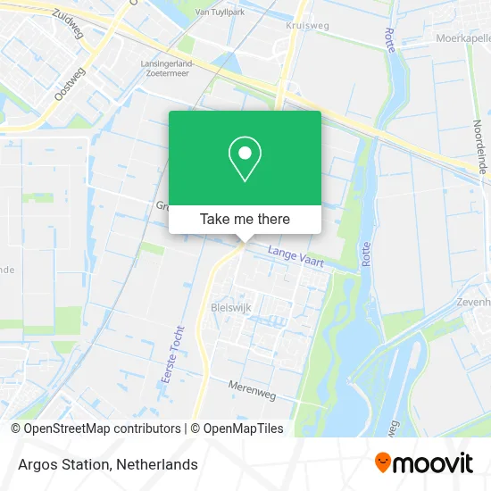 Argos Station map