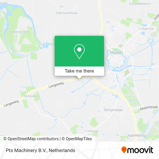Pts Machinery B.V. map