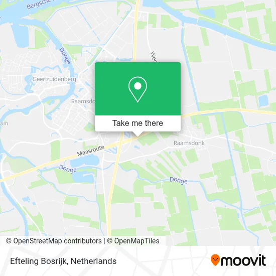 Efteling Bosrijk map