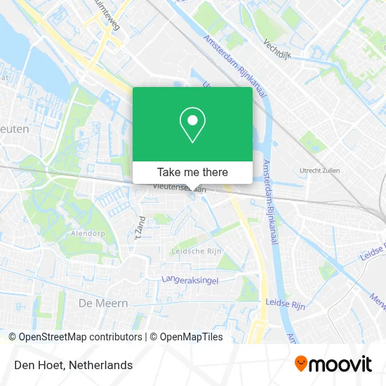 Den Hoet map