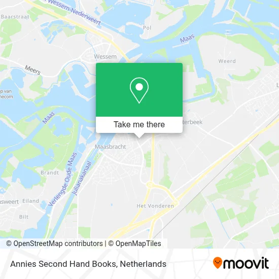 Annies Second Hand Books map