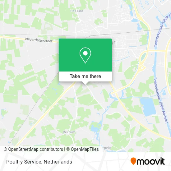 Poultry Service map
