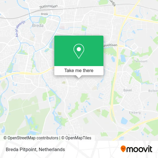 Breda Pitpoint Karte