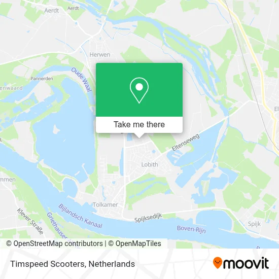 Timspeed Scooters map