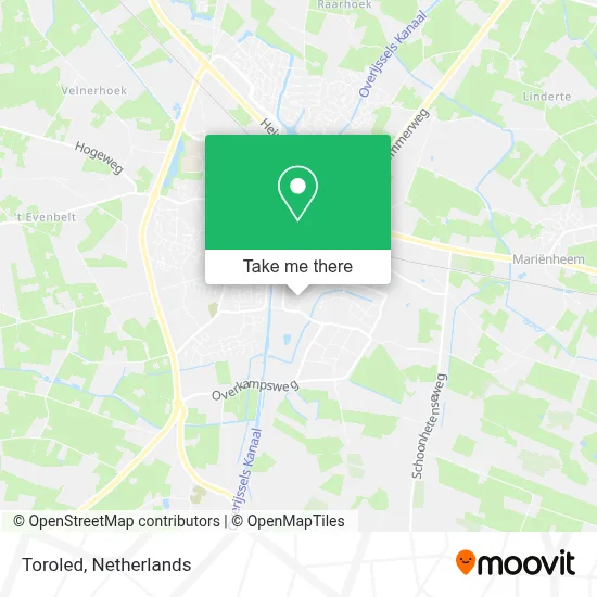 Toroled map