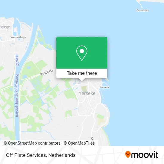 Off Piste Services map