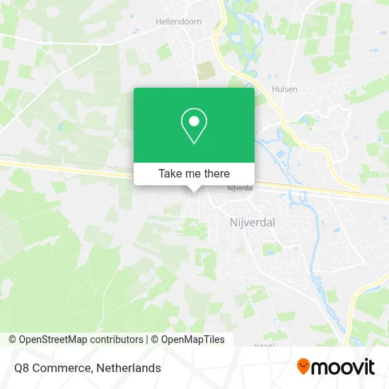 Q8 Commerce map