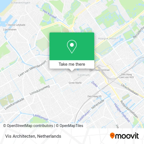 Vis Architecten map