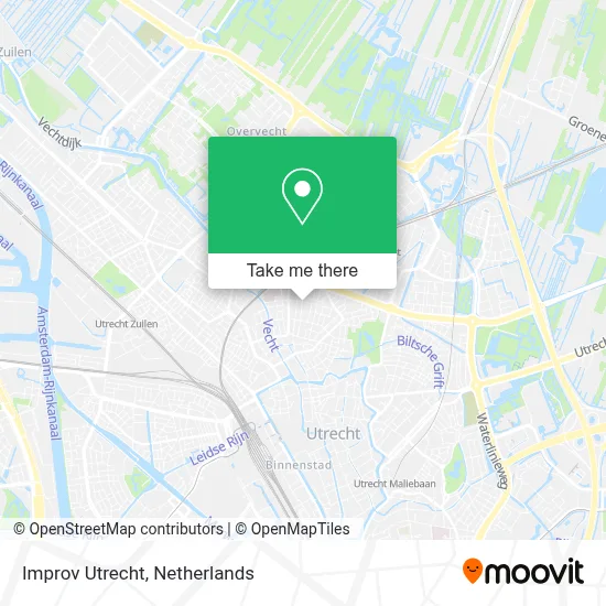 Improv Utrecht map
