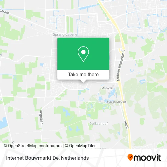 Internet Bouwmarkt De map