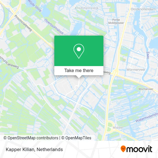 Kapper Kilian map
