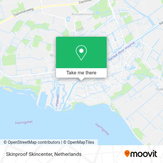 Skinproof Skincenter map