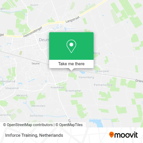 Imforce Training map