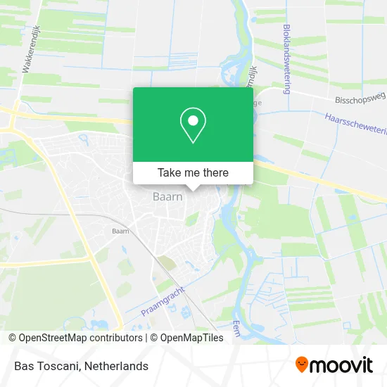Bas Toscani map