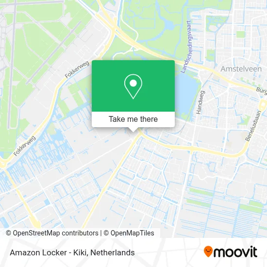 Amazon Locker - Kiki map