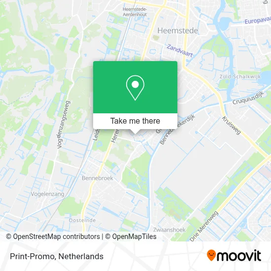Print-Promo map