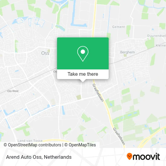 Arend Auto Oss map