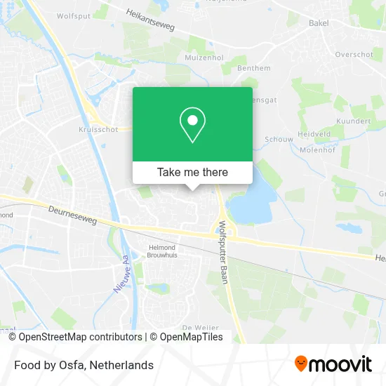 Food by Osfa map