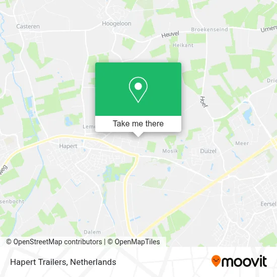 Hapert Trailers map
