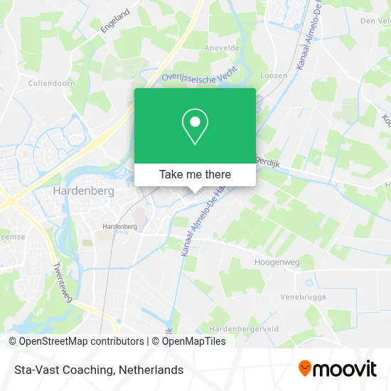 Sta-Vast Coaching map